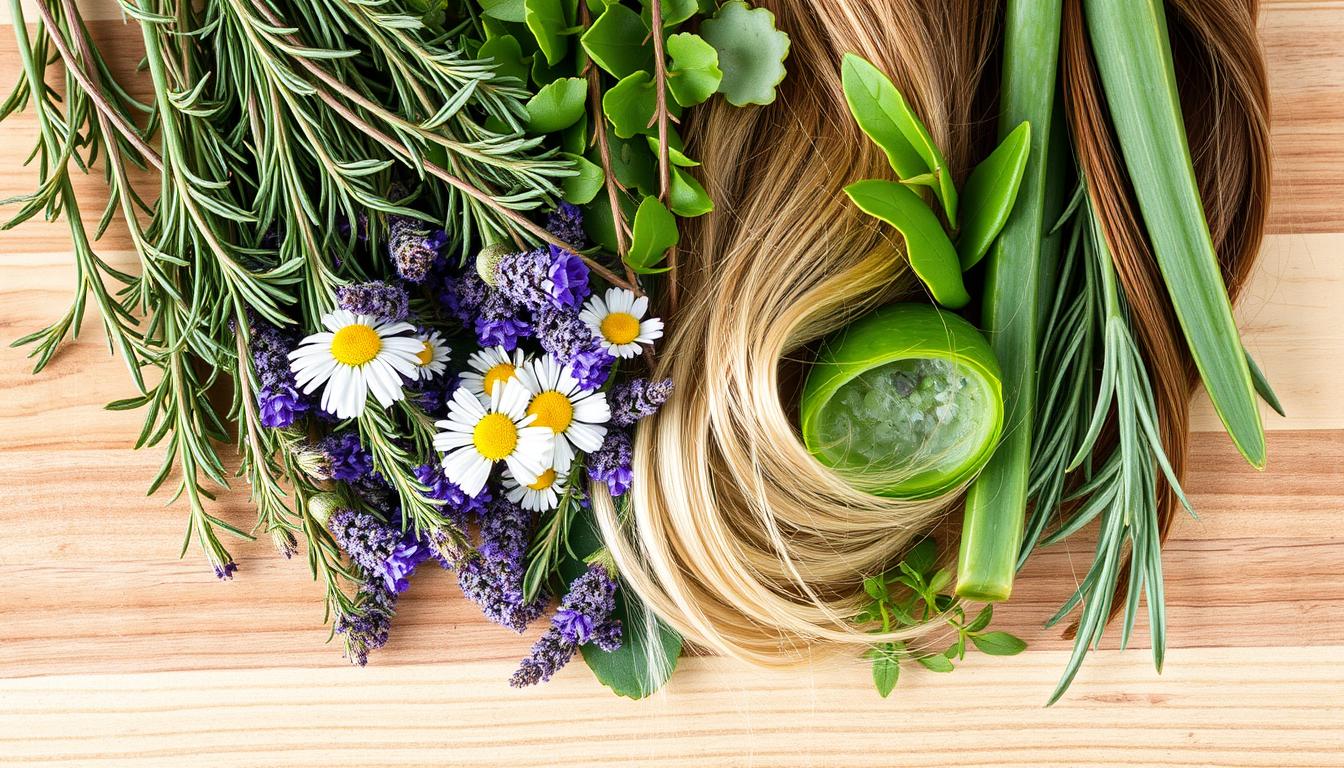 Die am häufigsten verwendeten Kräuter in Shampoo und Produkten Haar